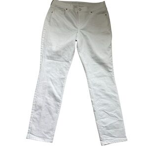 NWOT Old Navy Curvy White Denim Jeans -12
